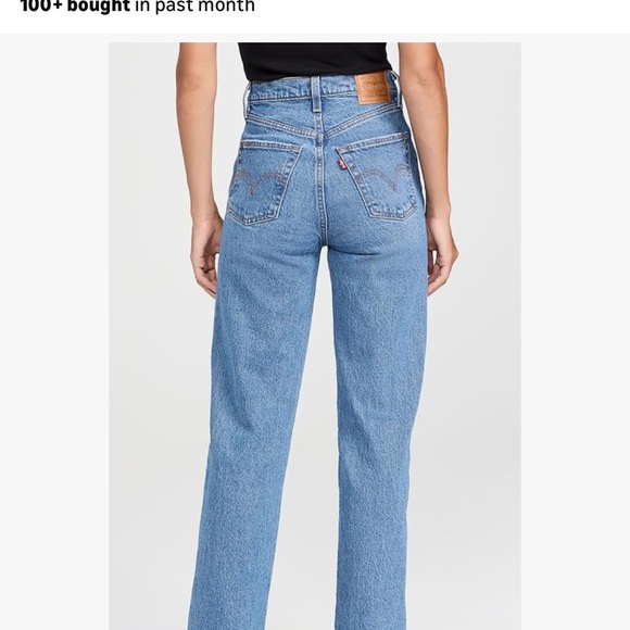 Levi's Women's High Rise Blue Jeans - Picture 2 of 5